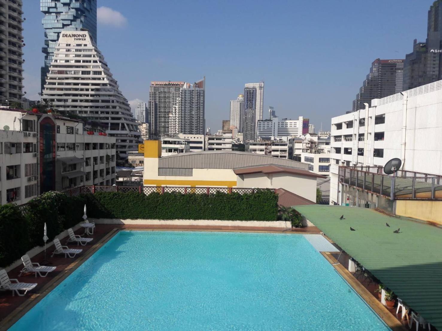 Panoramic City View Room At Silom Bangkok Ngoại thất bức ảnh